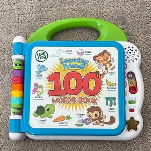 LeapFrog Learning Friends 100 Words Book - Green and Blue